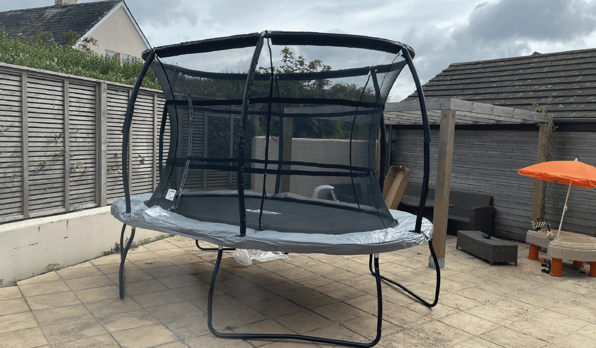 oval trampoline